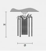 Потолочный светильник Masiero CLASSICA 6050 PL1