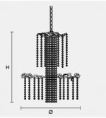 Подвесной светильник Masiero CLASSICA 6052 S6