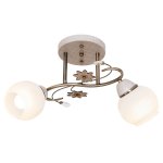 Потолочный светильник Экономсвет 6064M/2AB+BEG WT