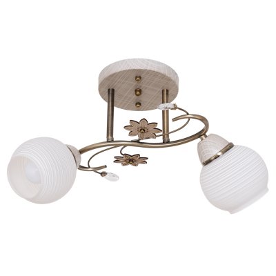 Потолочный светильник Экономсвет 6064M/2AB+BEG WT