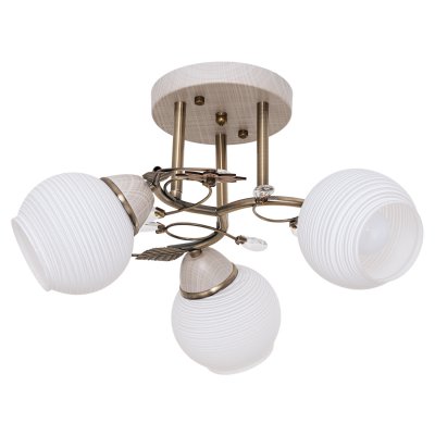 Потолочный светильник Экономсвет 6064M/3AB+BEG WT