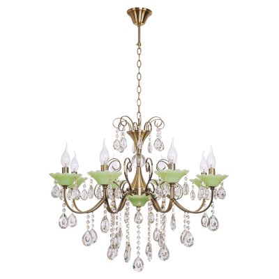 Светильник ЭкономСвет 6069/8AB+GN WT