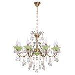 Светильник ЭкономСвет 6069/8AB+GN WT