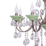 Светильник ЭкономСвет 6069/8AB+GN WT