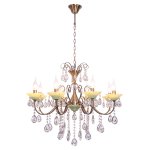 Светильник ЭкономСвет 6069/8AB+GN WT