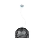 Подвес СЕПЕТ черный бол. D38 H40-100 E27 3*40w (лампы в комплекте) Kink light 6071-2,19