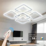 Светильник потолочный Rivoli Hilde 6084-105 светодиодный с пультом 140 Вт 3000К-6000К LED модерн