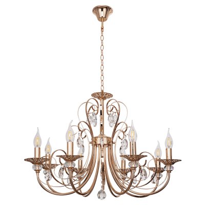 Светильник ЭкономСвет 6091/8FGD+WT