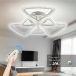 Светильник потолочный Rivoli Alicia 6093-108 светодиодный с пультом 144 Вт 3000К-6000К LED модерн