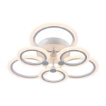 Светильник потолочный Rivoli Blanca 6094-106 светодиодный с пультом 108 Вт 3000К-6000К LED модерн