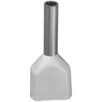 Наконечник Navigator 61 037 NET-E2-0.5-8-B50 НШВИ2, бел.2 провода (50шт/упак)