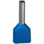 Наконечник Navigator 61 041 NET-E2-2.5-10-B50 НШВИ2, син.2 провода (50шт/упак)