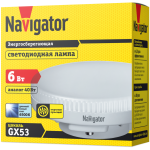 Лампа Navigator 61 247 NLL-GX53-6-230-6.5K