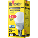 Лампа Navigator 61 252 NLL-P-G45-5-230-6.5K-E14