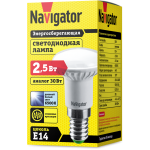 Лампа Navigator 61 254 NLL-R39-2.5-230-6.5K-E14