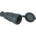 Розетка Navigator 61 369 NCA-SKR01-16A-E-IP44-BL переносная с/з черная