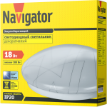 Светильник Navigator 61 430 NBL-R05-18-6.5K-IP20-LED