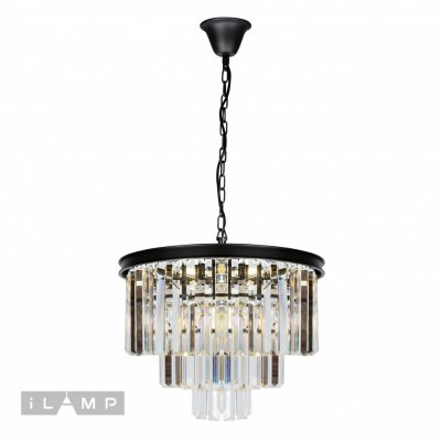 Подвесная люстра iLamp Triumph 6101-500 Черная Подвесная люстра iLamp Triumph 6101-500 Черная