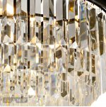 Подвесная люстра iLamp Triumph 6101-600 Черная