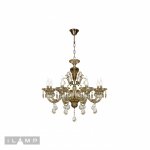 Подвесная люстра iLamp Asia 61079-8 Бронзовая