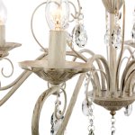 Люстра классическая с хрусталем Экономсвет 6108/8WT WT