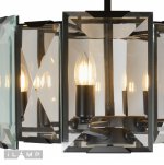 Подвесная люстра iLamp Panorama 6113-550 Черная