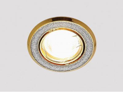 Светильник Ambrella 611A GD/SL СЕРЕБРО БЛЕСК/ЗОЛОТО MR16