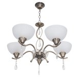 Люстра классическая с хрусталем Экономсвет 6138/5AB WT