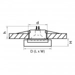 Светильник встраиваемый Lightstar 6139 Lei mini