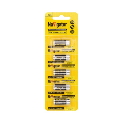 Элемент питания Navigator 61 464 NBT-NE-A23-BP5 Элемент питания Navigator 61 464 NBT-NE-A23-BP5