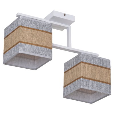 Люстра еврокаркас Экономсвет 6152/2WT BR+GR Люстра еврокаркас Экономсвет 6152/2WT BR+GR