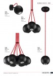 Светильник подвесной Nowodvorski BUBBLE BLACK/RED 6153