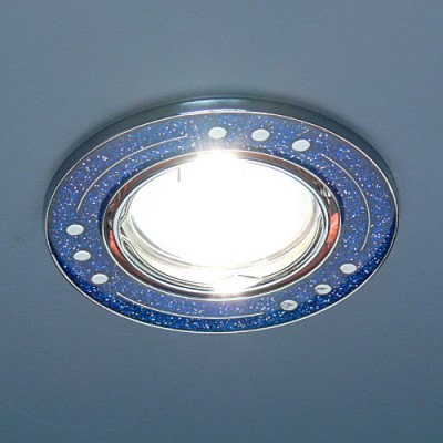 Светильник Elektrostandard 615A BL синий блеск/хром Светильник Elektrostandard 615A BL синий блеск/хром