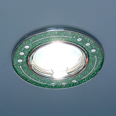 Светильник Elektrostandard 615A GR зеленый блеск/хром Светильник Elektrostandard 615A GR зеленый блеск/хром