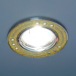 Светильник Elektrostandard 615A YL желтый блеск/хром 