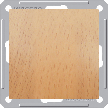 Переключатель Wessen 59 одноклавишный бук (VS616-156-8-86)