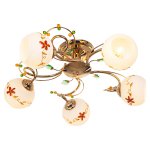 Светильник ЭкономСвет 6175/5C FGD WT