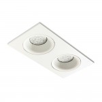 619721 белый светильник встраиваемый Italline