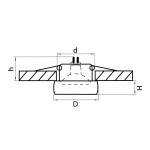 Светильник встраиваемый Lightstar 6205 Tondo