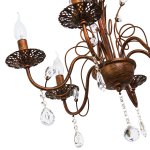 Светильник ЭкономСвет 6220/6BR+WT