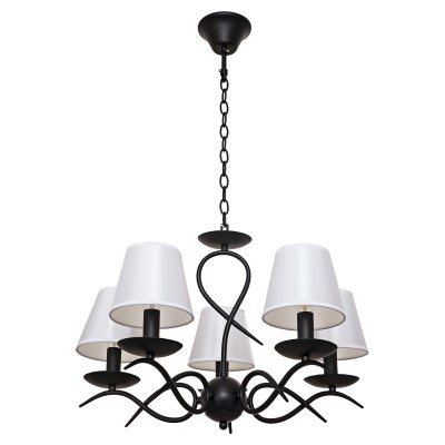 Люстра классическая Экономсвет 6244/5BK WT