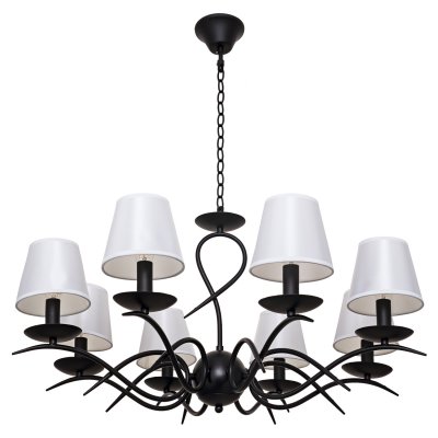 Светильник ЭкономСвет 6244/8BK WT