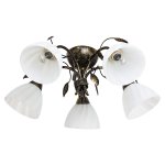 Светильник ЭкономСвет 6256/5GB WT