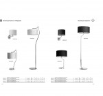 Торшер с абужуром Mw light 626040301 Хилтон