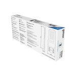 Светильник уличный Gauss Qplus 100W 12000lm 5000K 120-260V IP65 455*180*49мм черный КСС "Ш" LED (629535300)