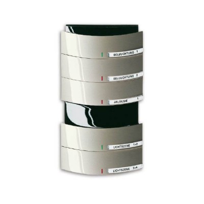 Сенсор 5-и клавишный с ИК-приемником triton шампань-металлик [BJE6324-79] 6300-0-0875