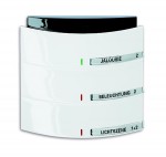 Сенсор 3-х клавишный с ИК-приемником triton белый матовый 6300-0-1113