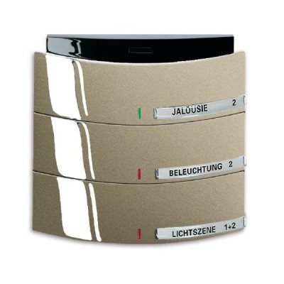 Сенсор 3-х клавишный с ИК-приемником triton палладий 6300-0-1257