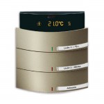 Сенсор 3-х клавишный с терморегулятором triton палладий 6300-0-1277