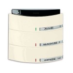 Сенсор 3-х клавишный с ИК-приемником triton слоновая кость 6300-0-1339